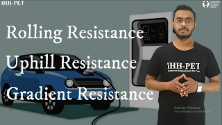 Uphill Rolling Resistance |  ELECTRIC VEHICLE COURSE | PLACEMENT ORIENTED | PART- 1 | IHHPET