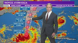 Idalia expected to be Cat 2 hurricane, possibly stronger, at Florida landfall