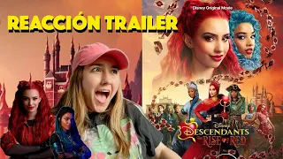 REACCIÓN TRAILER OFICIAL DE DESCENDIENTES: THE RISE OF RED  - Zamy Baumüller