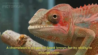 Chameleon || one of the few animals that can change skin color