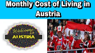 Monthly cost of living in Austria || Expense Tv