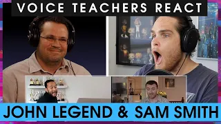 Stand By Me - John Legend and Sam Smith | Voice Teachers React