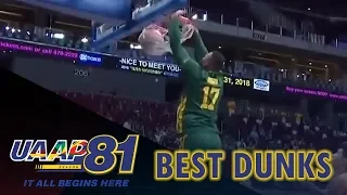 UAAP 81 MB: Best Dunks | UAAP Season 81 Men's Basketball