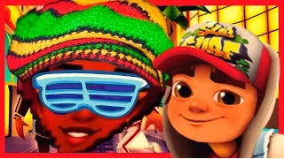 ✔ Subway Surf играем Мультик Игра Собиратель монет РАСТА и ТЕЛЕПОРТ  ✔