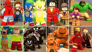 All Character Transformations and Suit Ups in LEGO Videogames