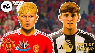 EA Sports FC 24 - Manchester Utd Vs. Newcastle Utd - Premier League 23/24 Matchday 30 | Full Match