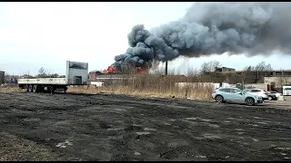 Пожар на "Невской мануфактуре" 12 апреля