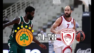 Παναθηναϊκός - Ολυμπιακός 71-78 | Στιγμιότυπα - 2η Αγωνιστική Euroleague (9/10/2020)