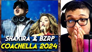 SHAKIRA & BZRP EN COACHELLA 2024 [REACCION] | ANUNCIA GIRA MUNDIAL