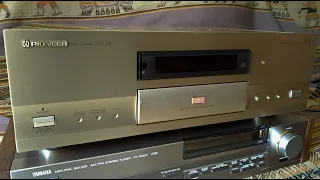 Pioneer DV-S9 DVD CD DAC player test playing CD and DAC operation