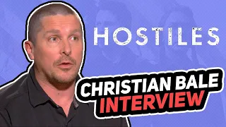 Christian Bale interview "Hostiles"