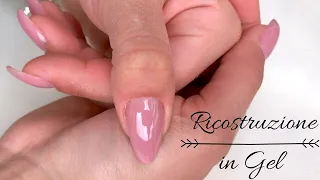 RICOSTRUZIONE UNGHIE IN GEL | PASSO DOPO PASSO 💅🏻