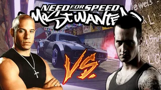 Dominic Toretto VS Razor | Dom's Ice Charger 1970 VS BMW M3 GTR | NFS Most Wanted (2005)