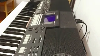 criando rítmo pisadinha no teclado yamaha psr s550