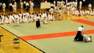 60th All Japan Yoshinkan Aikido Demo NODA Senior