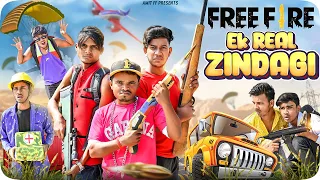 Free Fire Ek Real Zindagi || Comedy Video | AMIT FF 2.0