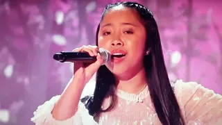 Reaction to Justine winning the Voice Kids UK 2020.