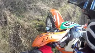 Valgundes mini mx trasīte KTM CRASH