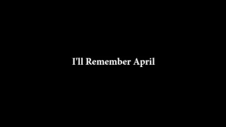 Jazz Backing Track - I'll Remember April