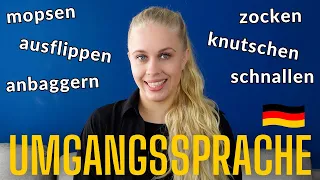 11 umgangssprachliche Verben, die du nicht im Deutschkurs lernst! 1/2 Deutsch B2 C1  UMGANGSSPRACHE