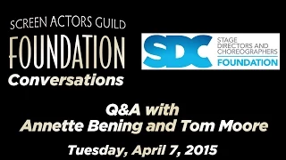 Conversations: Q&A with Annette Bening and Tom Moore