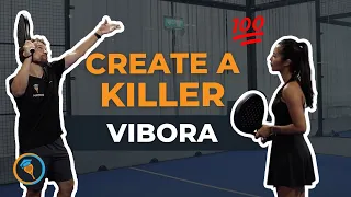 Training VIBORA SPIN - Padel Lesson Vlog