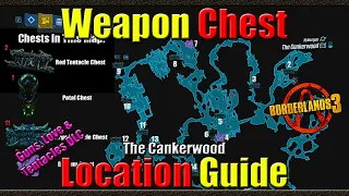 Borderlands 3 | Weapon Chest Location Guide | The Cankerwood | Wedding DLC