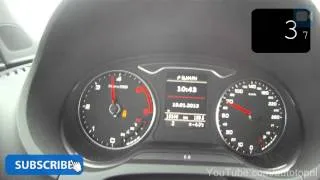 2014 Audi A3 2.0 TDI 0-160 km/h NICE! Acceleration