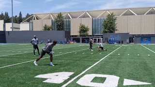 Go Deep DK Metcalf! | Russell Wilson Throws to DK During Off-Season Training