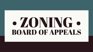 Zoning Board of Appeals Virtual Meeting of February 16, 2022