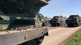 Украина. ЗРК Тор и ЗРК С-300В.