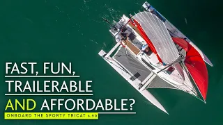 Tricat 6.90 – Can it really provide fun, fast, trailable AND affordable sailing?