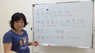 Выучим Китайский Язык За 5 Минут. 8-урок: Очень рад с Вами познакомиться!