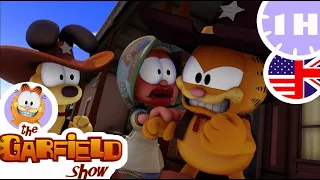 🪕Garfield becomes a cowboy!🤠 - The Garfield Show