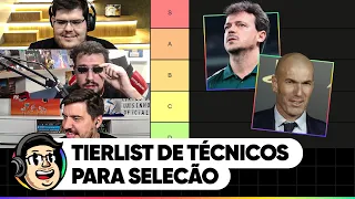 QUEM DEVE SER O PRÓXIMO TÉCNICO DA SELEÇÃO BRASILEIRA? FIZEMOS A LISTA NA CAZÉTV LIVE!