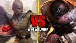 Saitama VS Juggernaut - Who Will Win? | Marvel vs One Punch Man