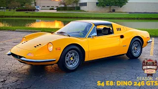 Dino 246 GTS, the genesis of Ferrari Mid Engine greatness: Tim's Enthusiast Garage S4 E8