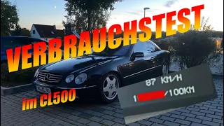 Wie viel verbraucht der CL500 wirklich? Hypermiling im 5 Liter V8