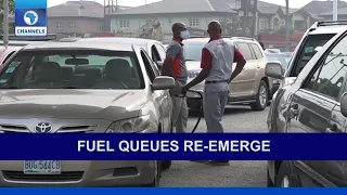 Fuel Scarcity: Queues Resurfaces In Lagos, Abuja + More | Newsround Up For The Week