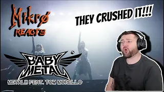 Mikro Reacts // BABYMETAL – メタり！！ (METALI!!) (feat. Tom Morello) (OFFICIAL Live Music Video)