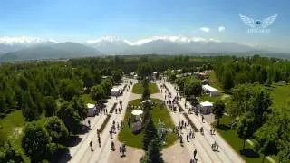 Алматы 2014 съемки с воздуха квадрокоптер Quadcopter Almaty 2014