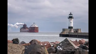 Going with the Flow! From canal to up river! The Hon James L Oberstar 10th Duluth Arrival Dec 19, 21