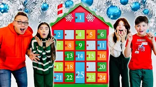 CEL MAI MARE CALENDAR ADVENT ! CE CADOURI VOM DESCOPERI ?