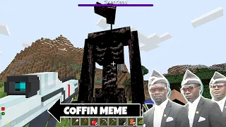 Part 11!!! Siren Head Fails ! - Astronomia Coffin Meme in Minecraft