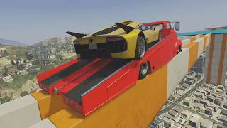 CARRERA COOPERATIVA EXTREMA! NO TE CAIGAS!! - GTA V ONLINE