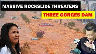 Massive Rockslide Threatens Three Gorges Dam, China Floods