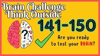 Brain Think Outside Level 141 142 143 144 145 146 147 148 149 150 Walkthrough Solution