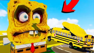 100 Masini vs Spongebob.EXE!