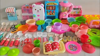 6 Minutes Satisfying with Unboxing Hello Kitty Sanrio Kitchen Set Miniature ASMR Kitchen Collection