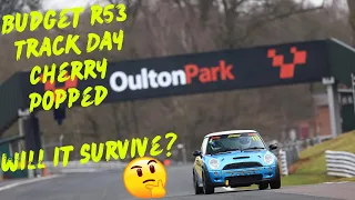 FIRST TRACK DAY IN OUR BUDGET MINI COOPER S R53!!